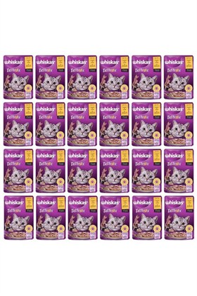 Whiskas Tasty Mix Kuzu&hindi Kedi Maması 85 gr 24x