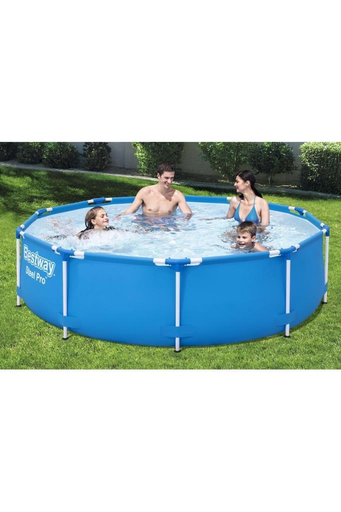 Bestway ® 56677 Steel Pro™ Prefabrik Yerüstü Çember Havuz 3,05 M X 76 Cm