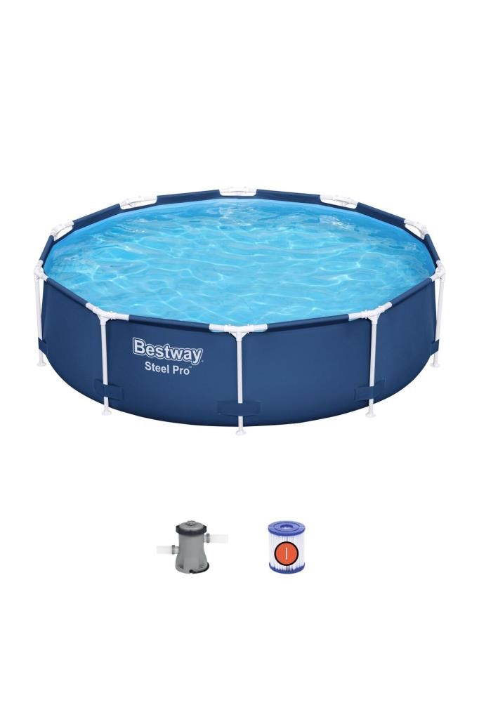 Bestway ® 56679 Steel Pro™ Prefabrik Yerüstü Çember Havuz 3,05 M X 76 Cm
