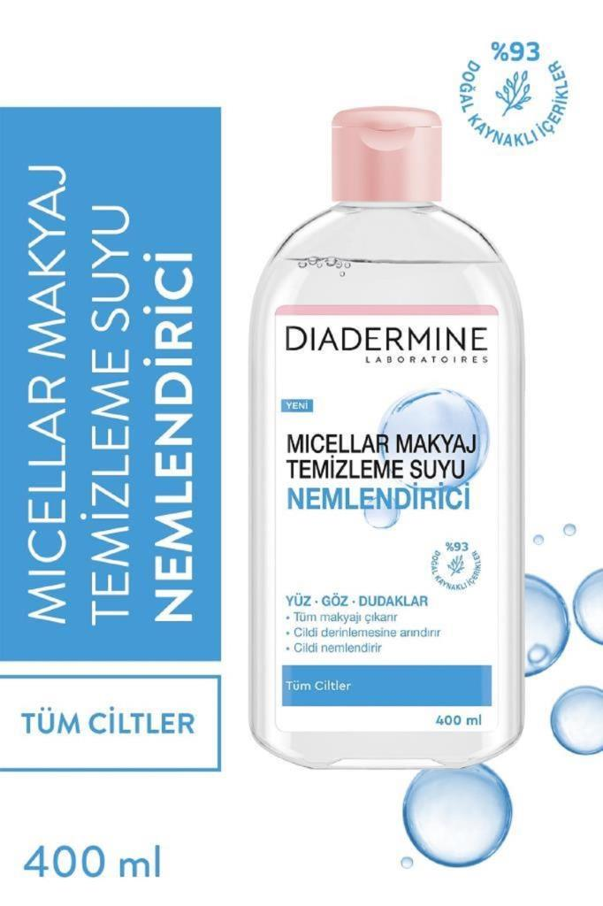 Diadermine Makyaj Temizleme Suyu Micellar Kusursuz Nemlendirici 400 ml Normal