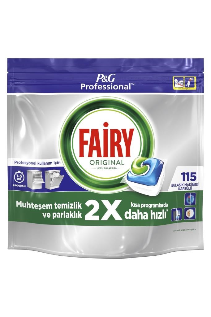 Fairy Hepsi Bir Arada Bulaşık Makinesi Tableti 115'li Paket