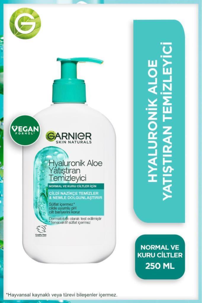 GarnierHyaluronik Aloe Nemlendiren ve Yatıştıran Temizleyici 250 ML