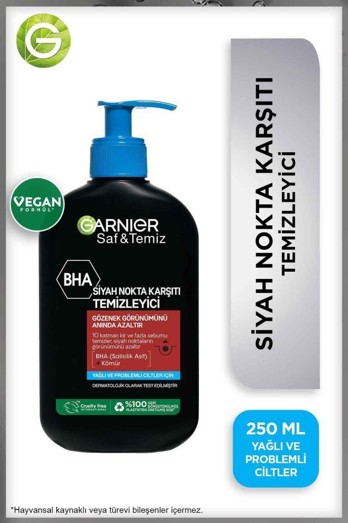 GarnierSaf&Temiz Siyah Nokta Karşıtı Temizleyici 250ml