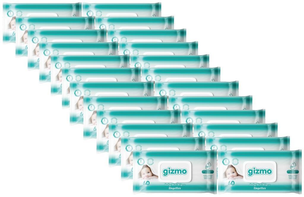Gizmo Baby Islak Mendil 24 Paket 1440 Yaprak