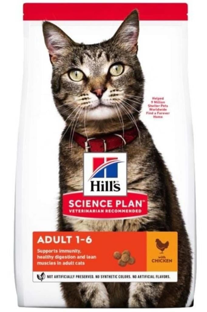 Hill's Hills Optimal Care Tavuklu 1,5Kg Yetişkin Kuru Kedi 