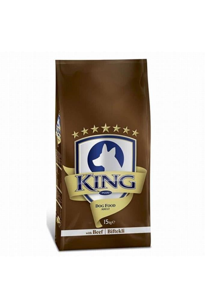 King Biftekli Yetişkin Köpek Maması 15 Kg 0214