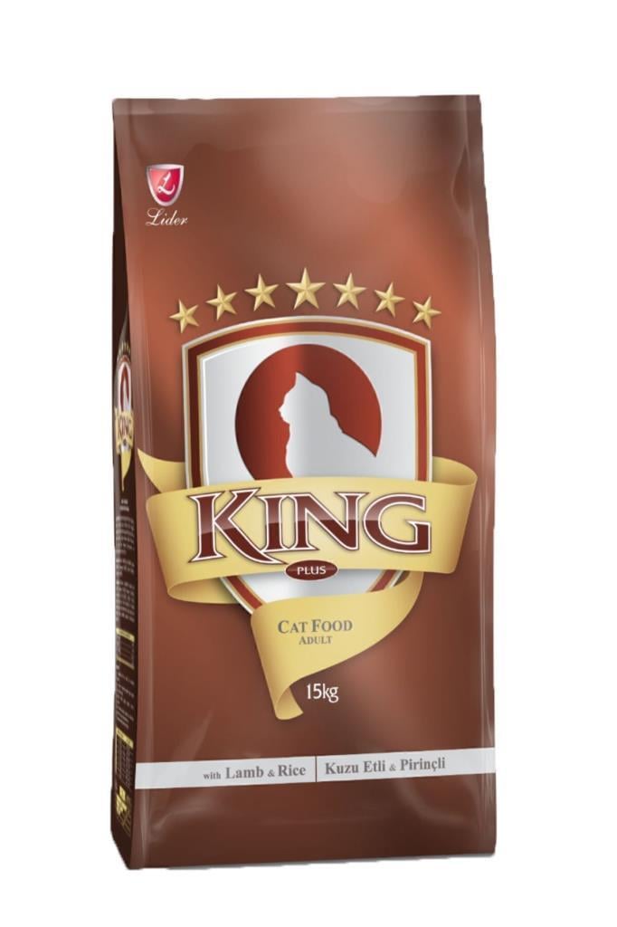 King Kuzu Etli Kedi Maması 15kg