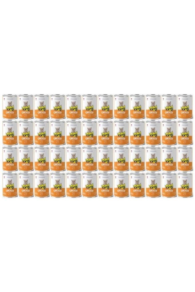 King Tavuk Etli Yavru Kedi Konservesi 400 gr*48 Adet