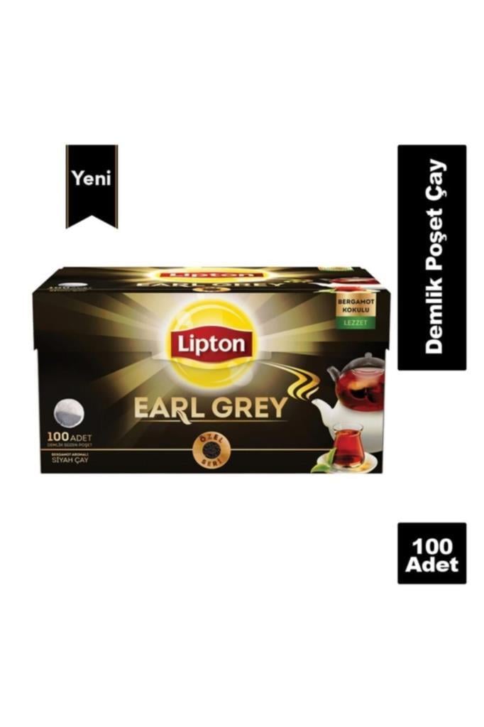 Lipton Earl Grey 100'lü Demlik Poşet Çay