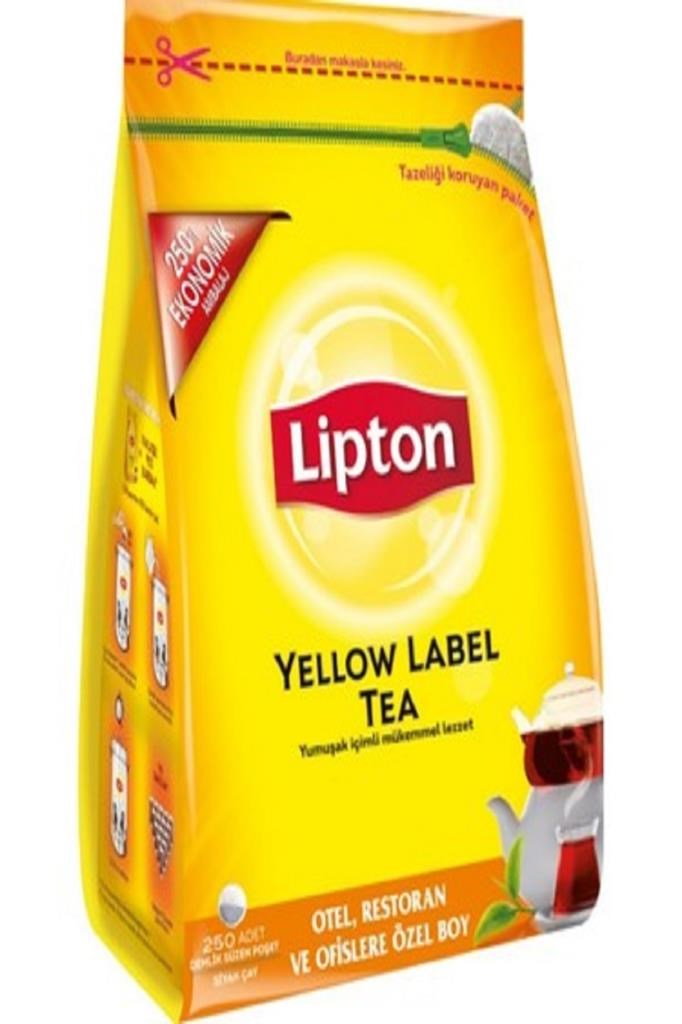 Lipton Yellow Label 250 li Demlik Süzen Poşet 4906