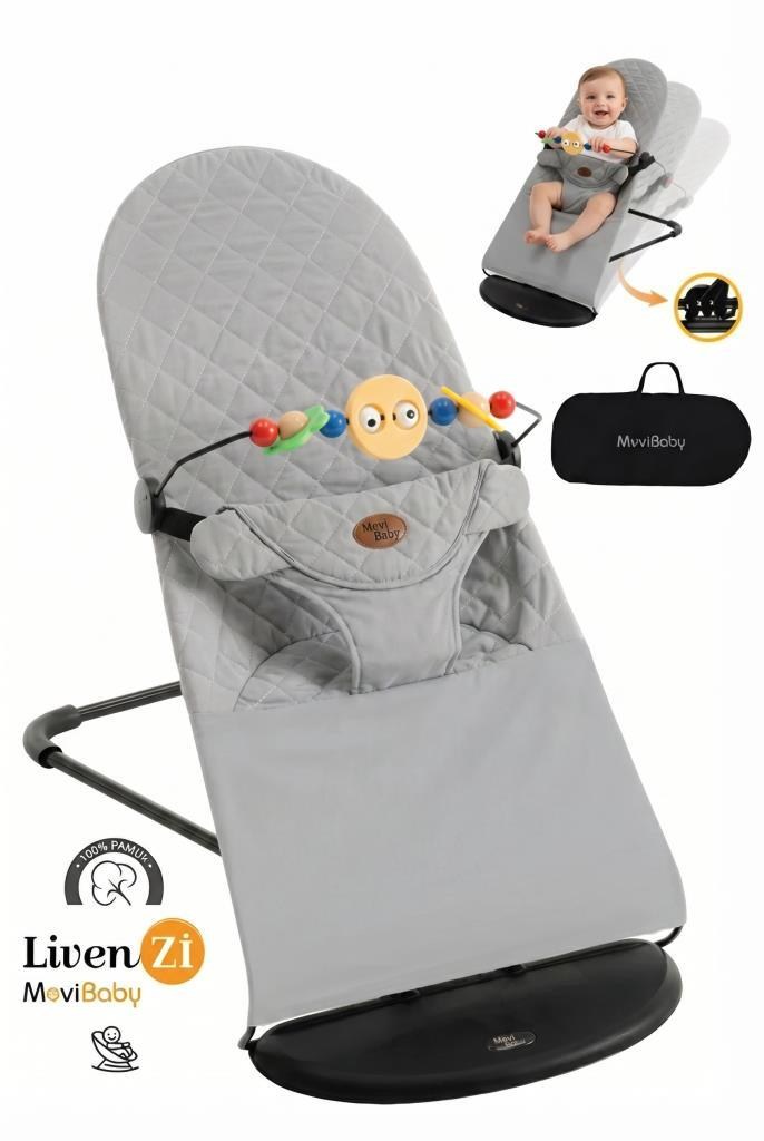 Livenzi Mobibaby Anakucağı Cotton Deluxe - Gri