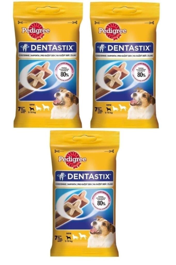 Pedigree Dentastix Küçük Irk Şerit Köpek Ödül Maması 110 Gr (3 Adet)