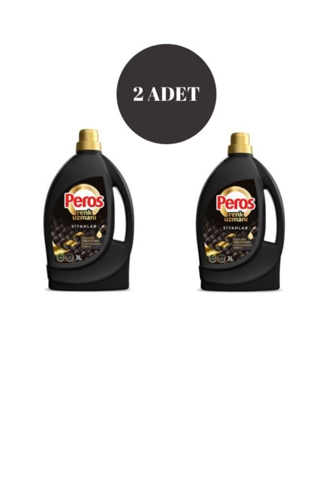 Peros Renk Uzmanı Kolajen Serum Etkisi Siyahlar için Sıvı Deterjan 2 x 3 L