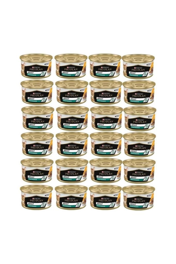 Pro Plan Pro Plan Tavuklu Yetişkin Kedi Konservesi 85 Gr X 24 Adet