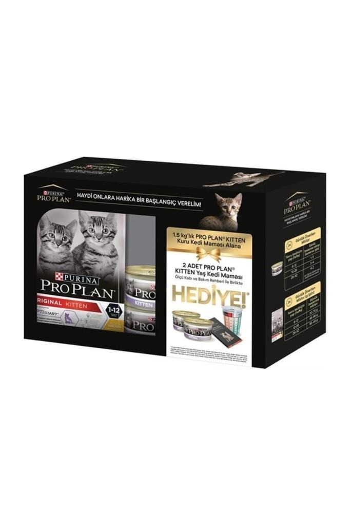 Proplan Pro Plan Yavru Kedi Başlangıç Seti (mama, Konserve, Ölçü Kabı, Bakım Rehberi)