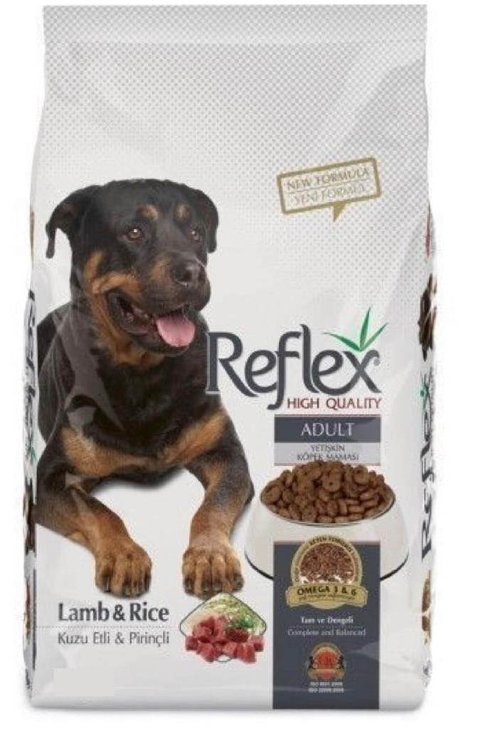 Reflex Kuzu Etli Yetişkin Köpek Maması - 15 Kg