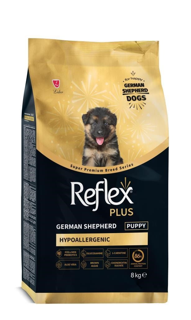 Reflex Plus German Shepherd Yavru Köpek Maması 8 kg