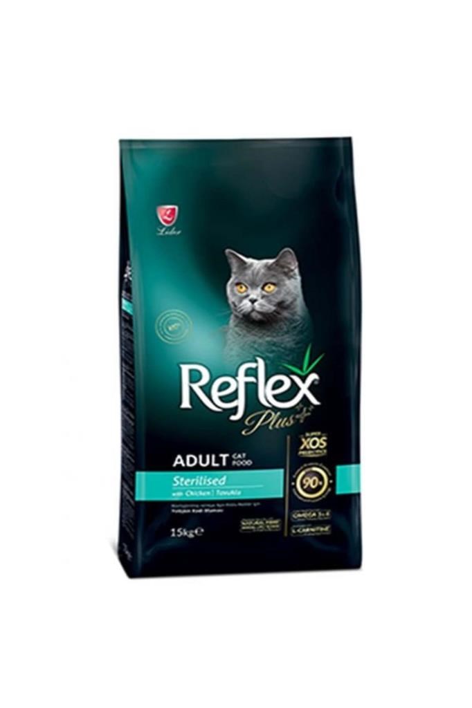 Reflex Plus Tavuklu Yetişkin Kısırlaştırılmış Kedi Maması 15 Kg
