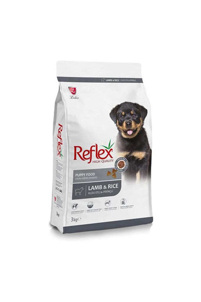 Reflex Puppy Kuzu Etli Yavru Köpek Maması 3 Kg