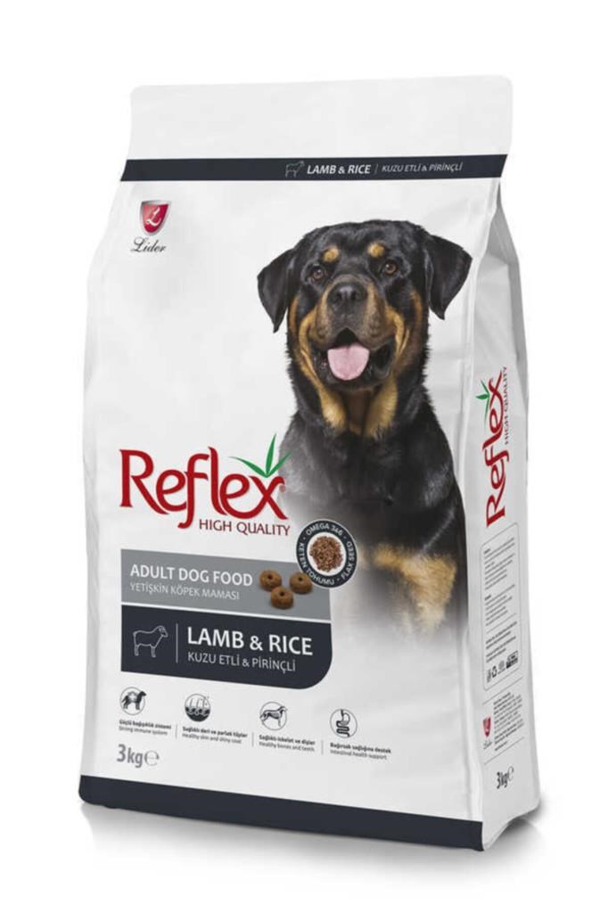 Reflex Yetişkin Kuzulu Köpek Maması 3 Kg