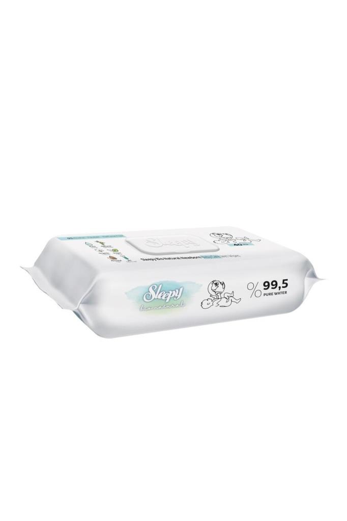 Sleepy Bio Natural Yenidoğan Islak Havlu 40'lı