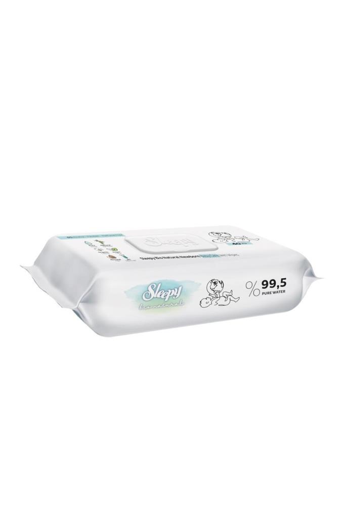 Sleepy Bio Natural Yenidoğan Islak Havlu 40'lı