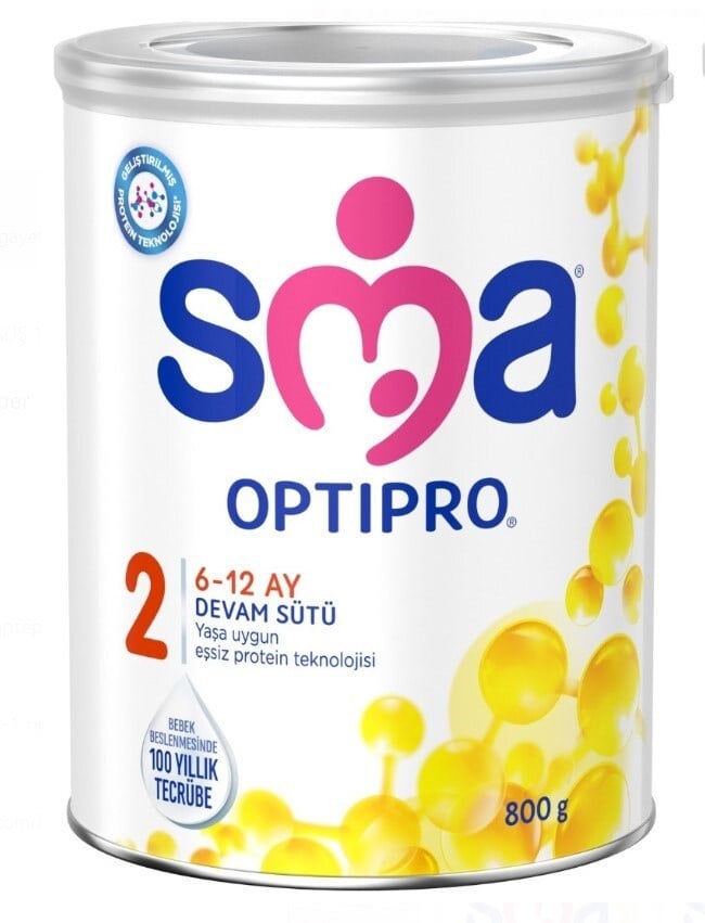 Sma Optipro 2 No 800g 6-12 Ay Bebek Devam Sütü