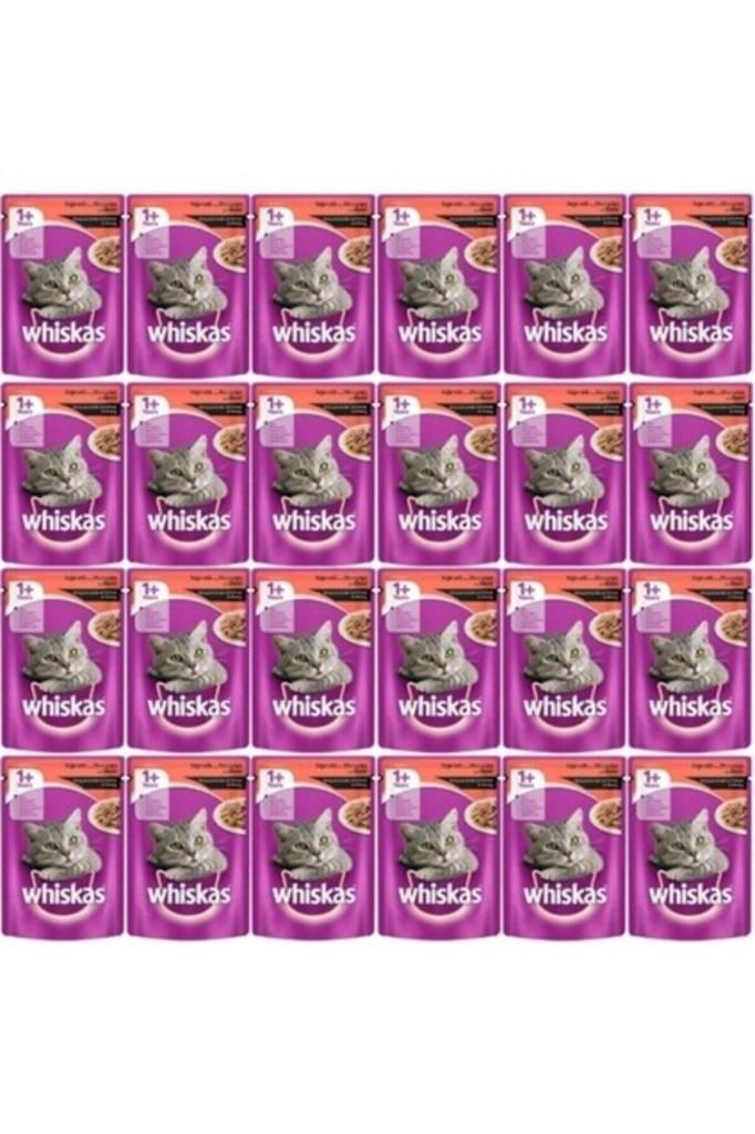 Whiskas Pouch Sığır Etli Yetişkin Kedi Konser 85 gr 24 Adet