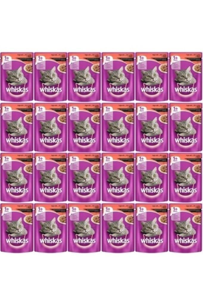 Whiskas Pouch Sığır Etli Yetişkin Kedi Konser 85 gr 24 Adet