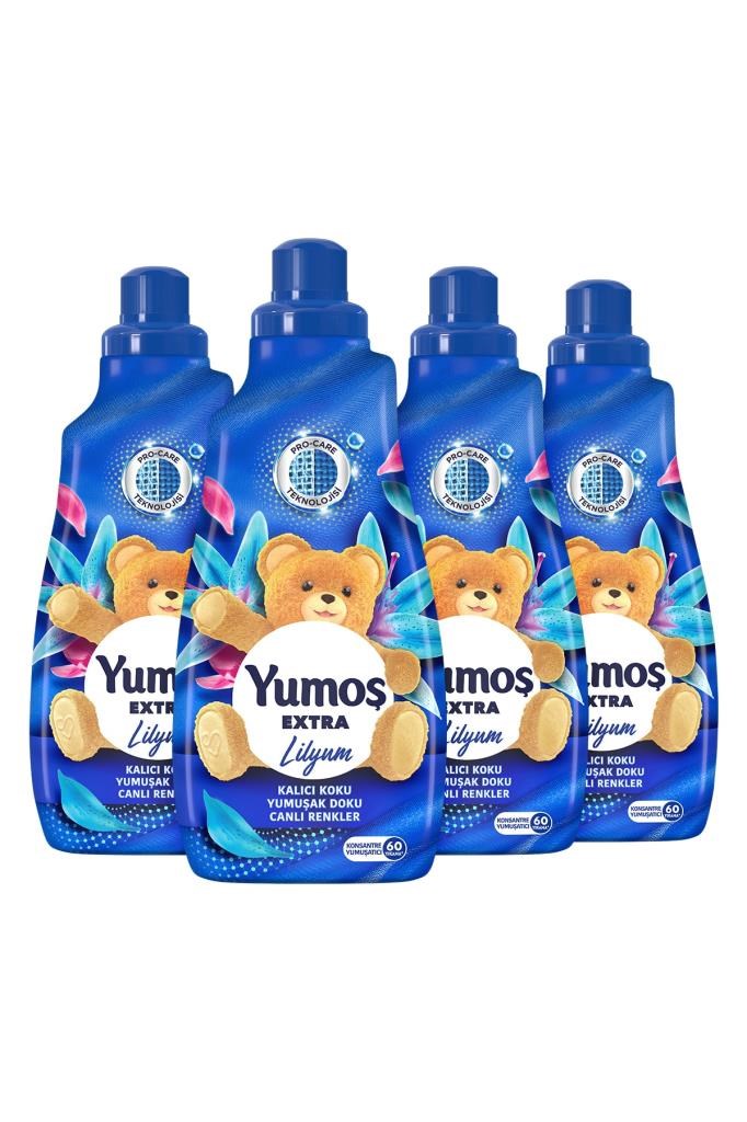 Yumoş Extra Lilyum Konsantre Çamaşır Yumuşatıcı 1440 Ml 60 Yıkama