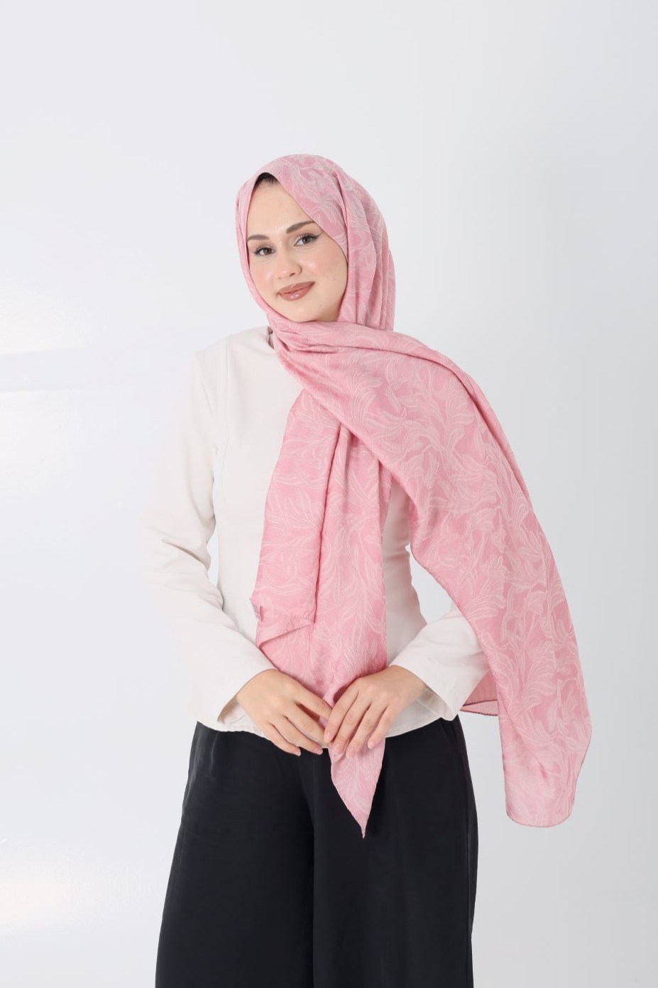Aria Lotus Şal Şeker Pembe