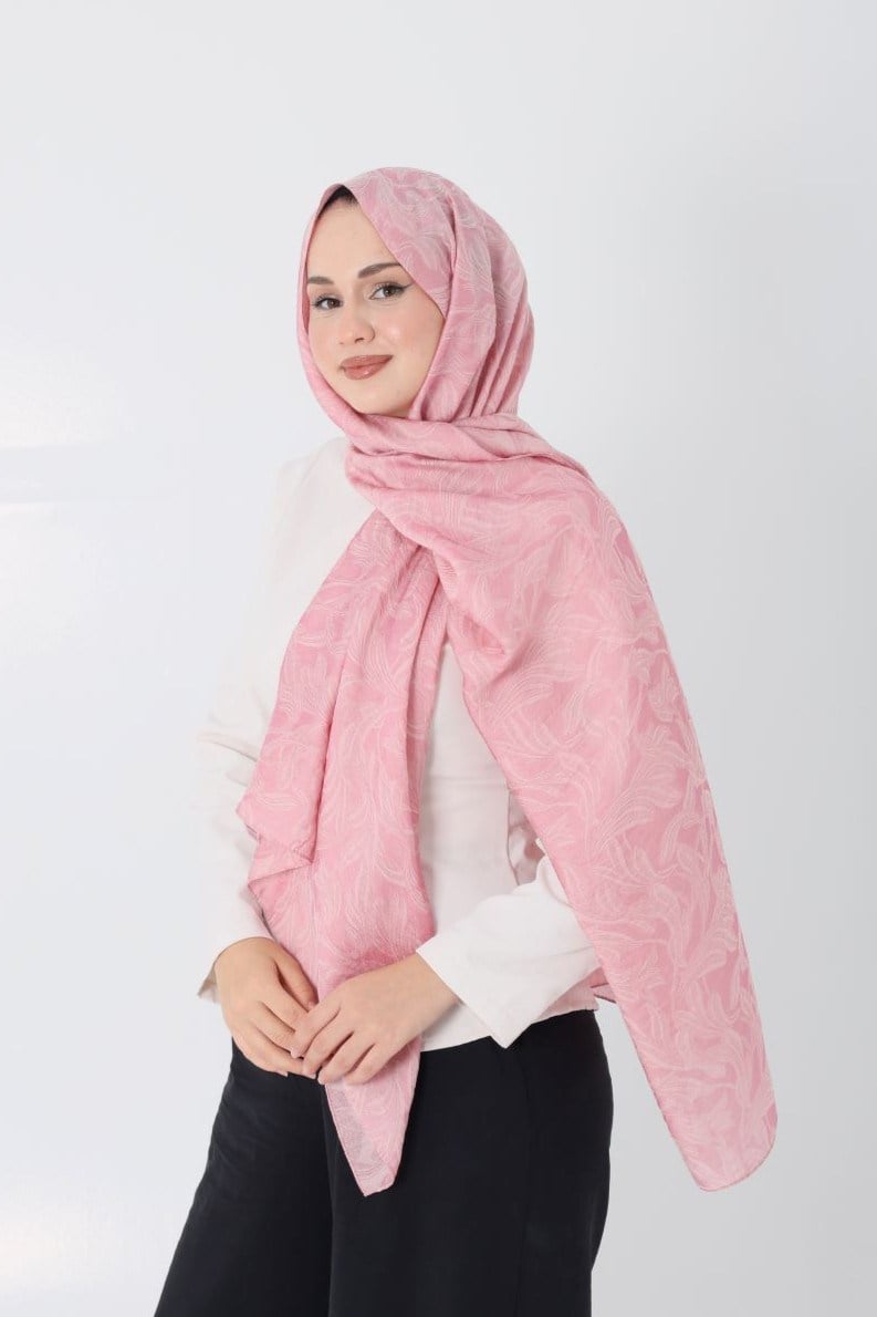 Aria Lotus Şal Şeker Pembe