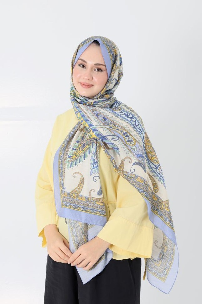 Diamond Mimoza Şal Bebe Mavi