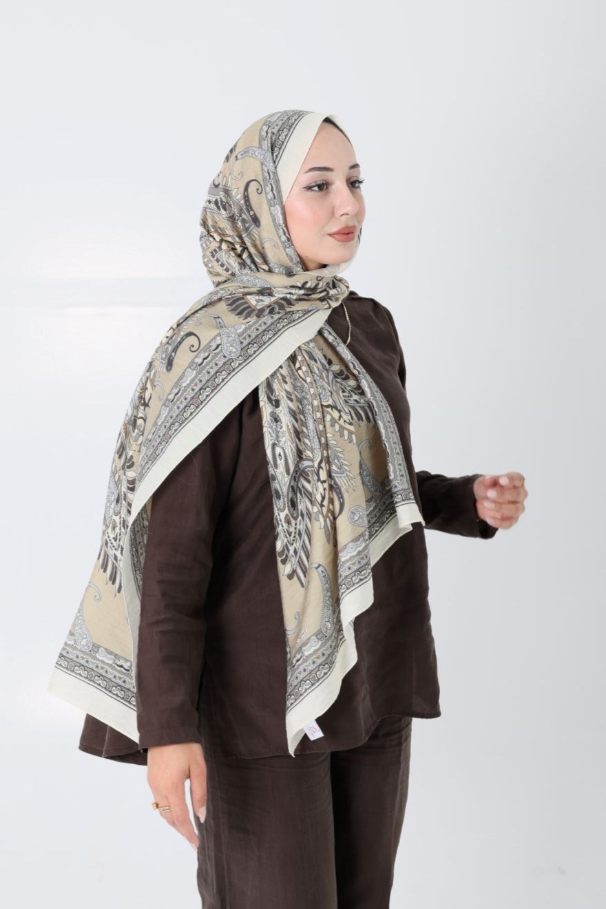 Diamond Mimoza Şal Bej