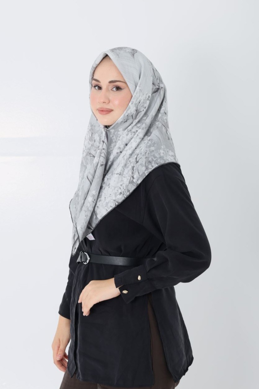 Diamond Pıtırcık Eşarp Gri