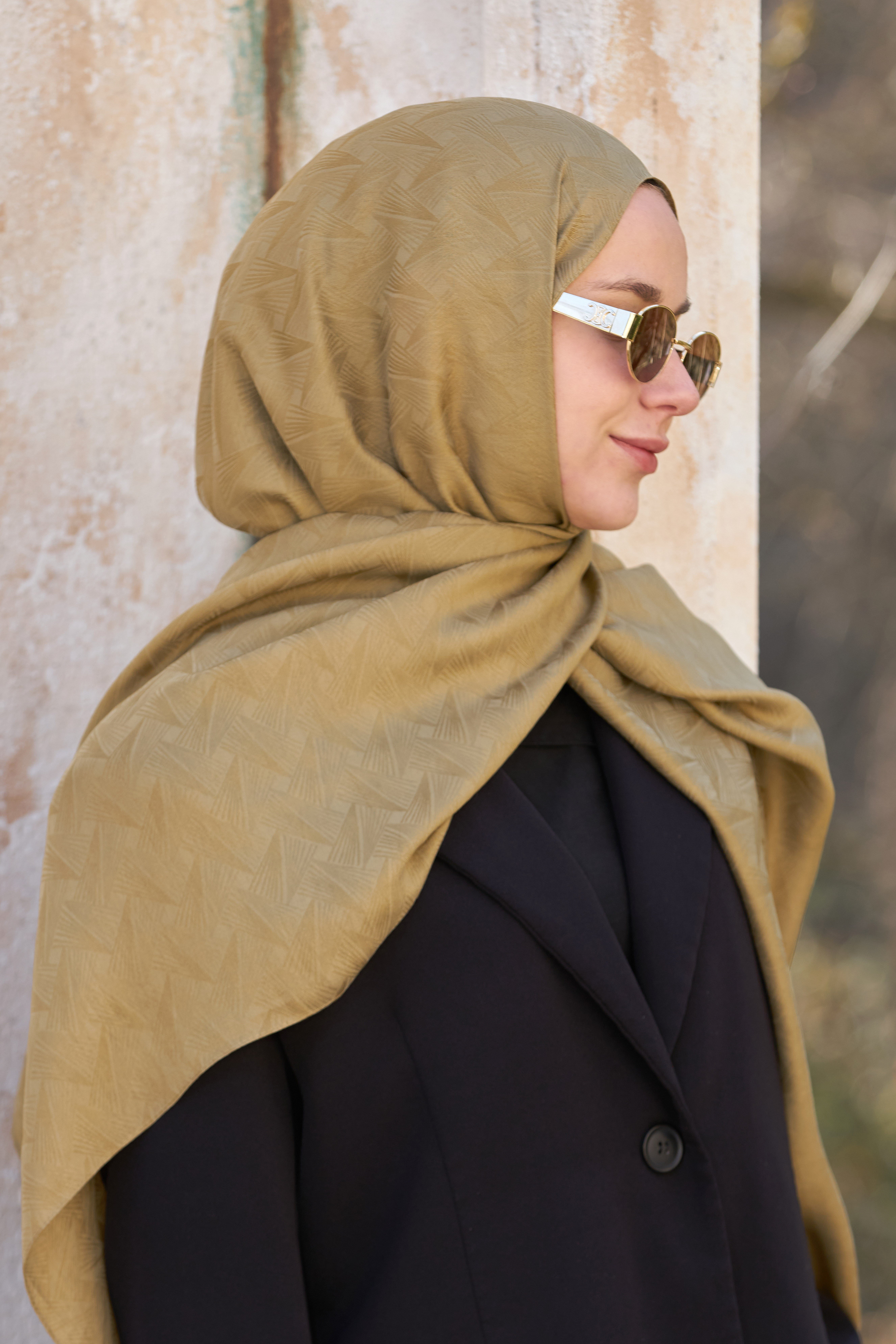 Loryan Scarf Aria Liva Şal - Haki
