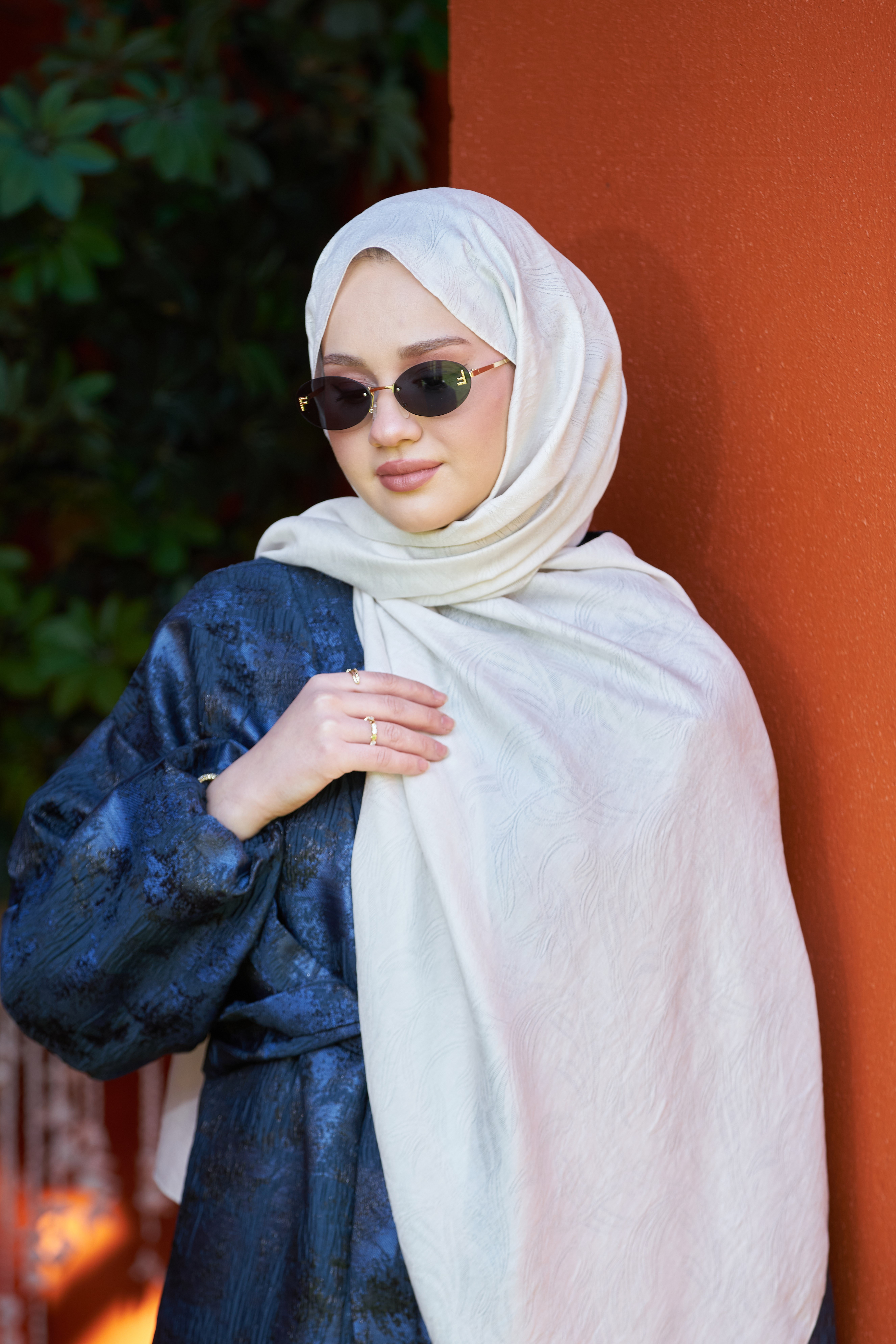Loryan Scarf Aria Lotus Şal - Taş