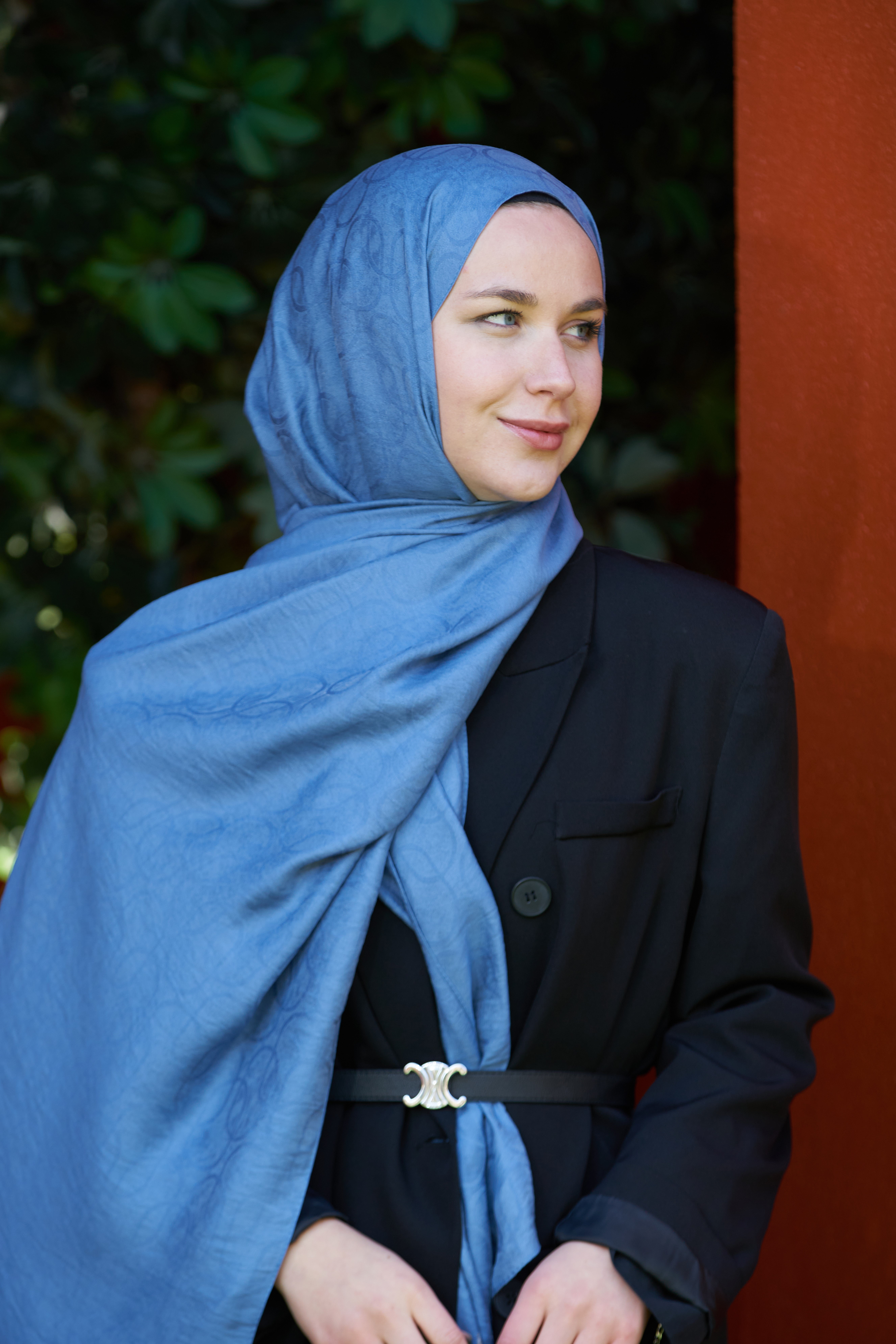 Loryan Scarf Aria Zincir Şal - İndigo