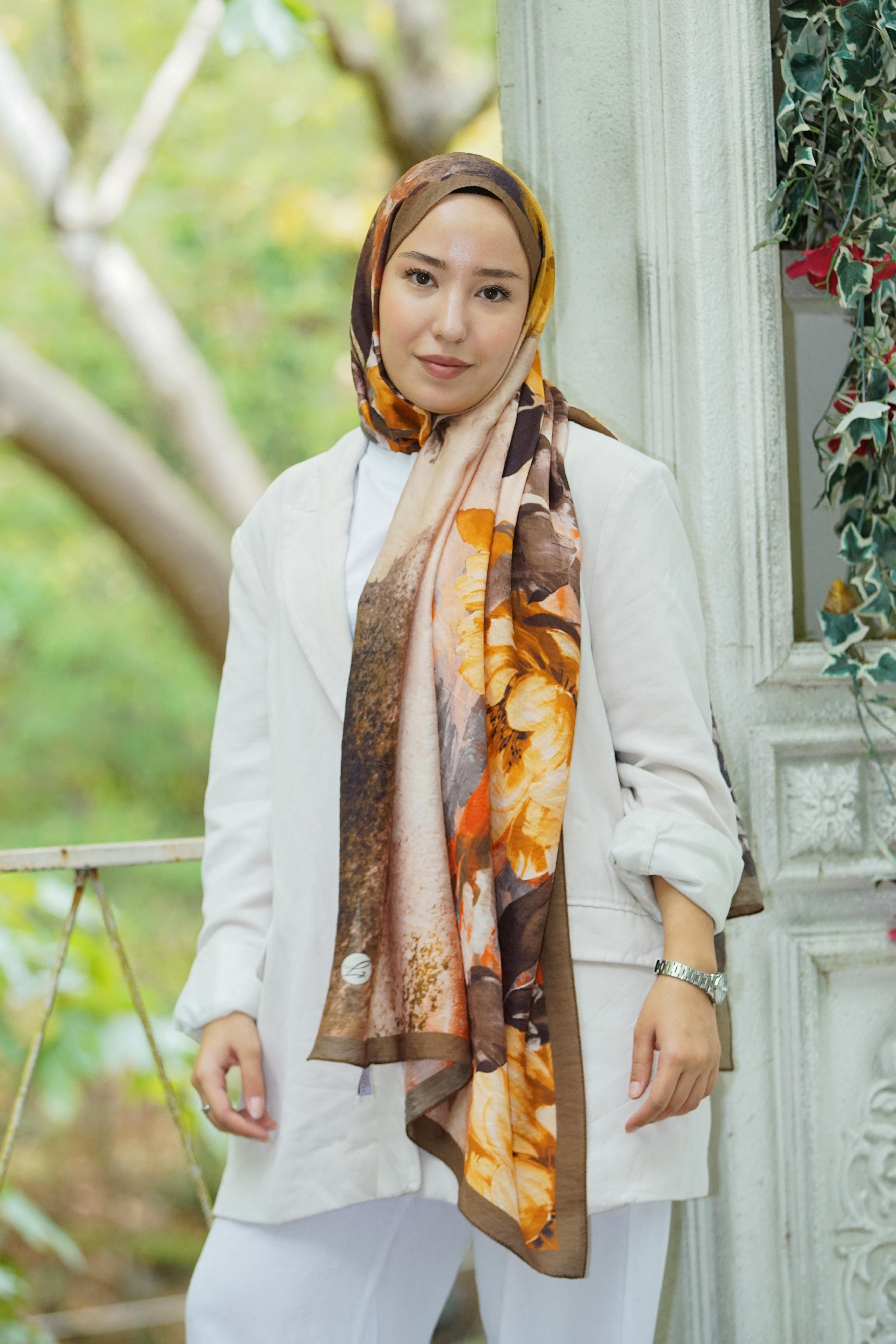Loryan Scarf Dıamond Anna Şal - Koyu Haki