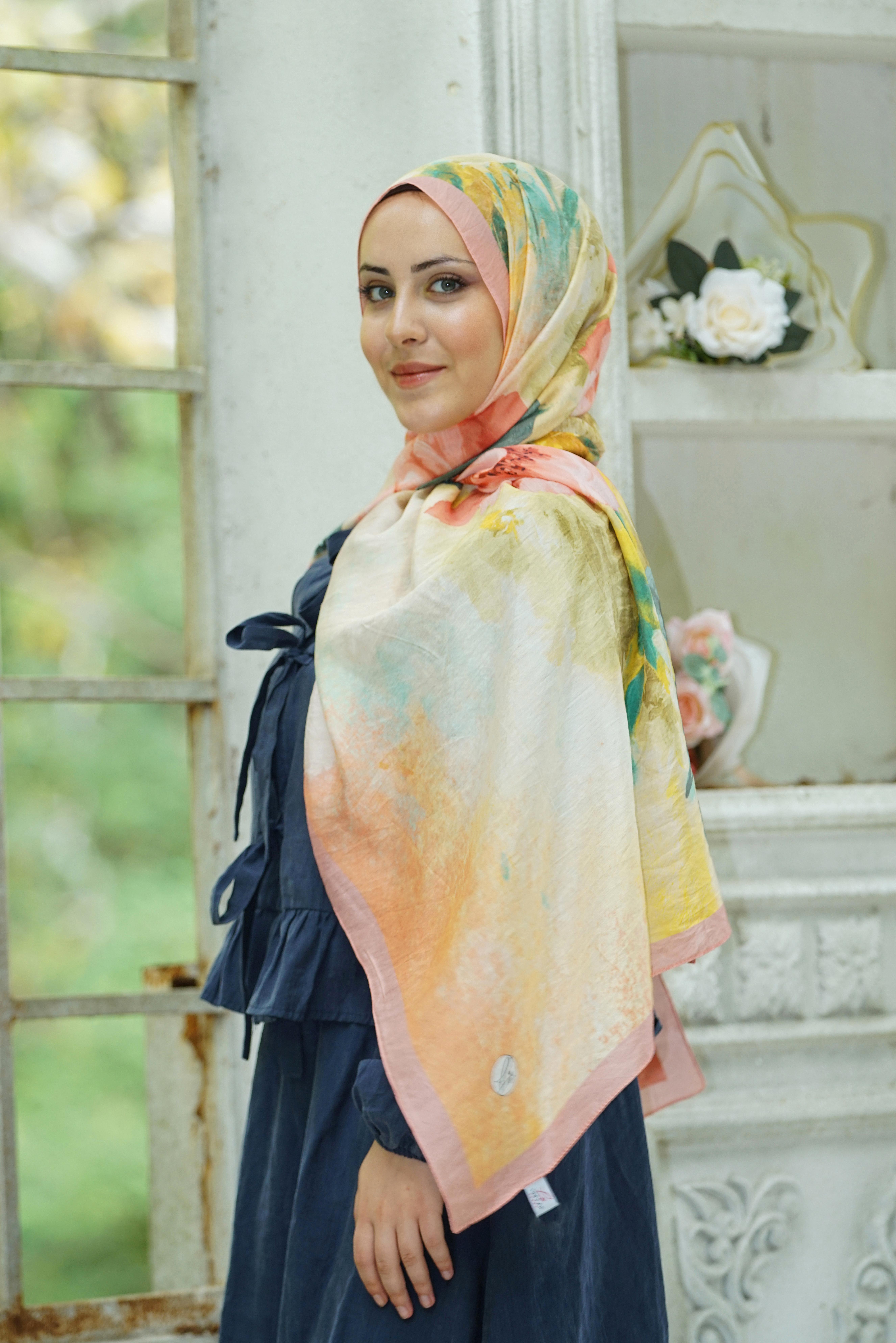 Loryan Scarf Dıamond Anna Şal - Pembe