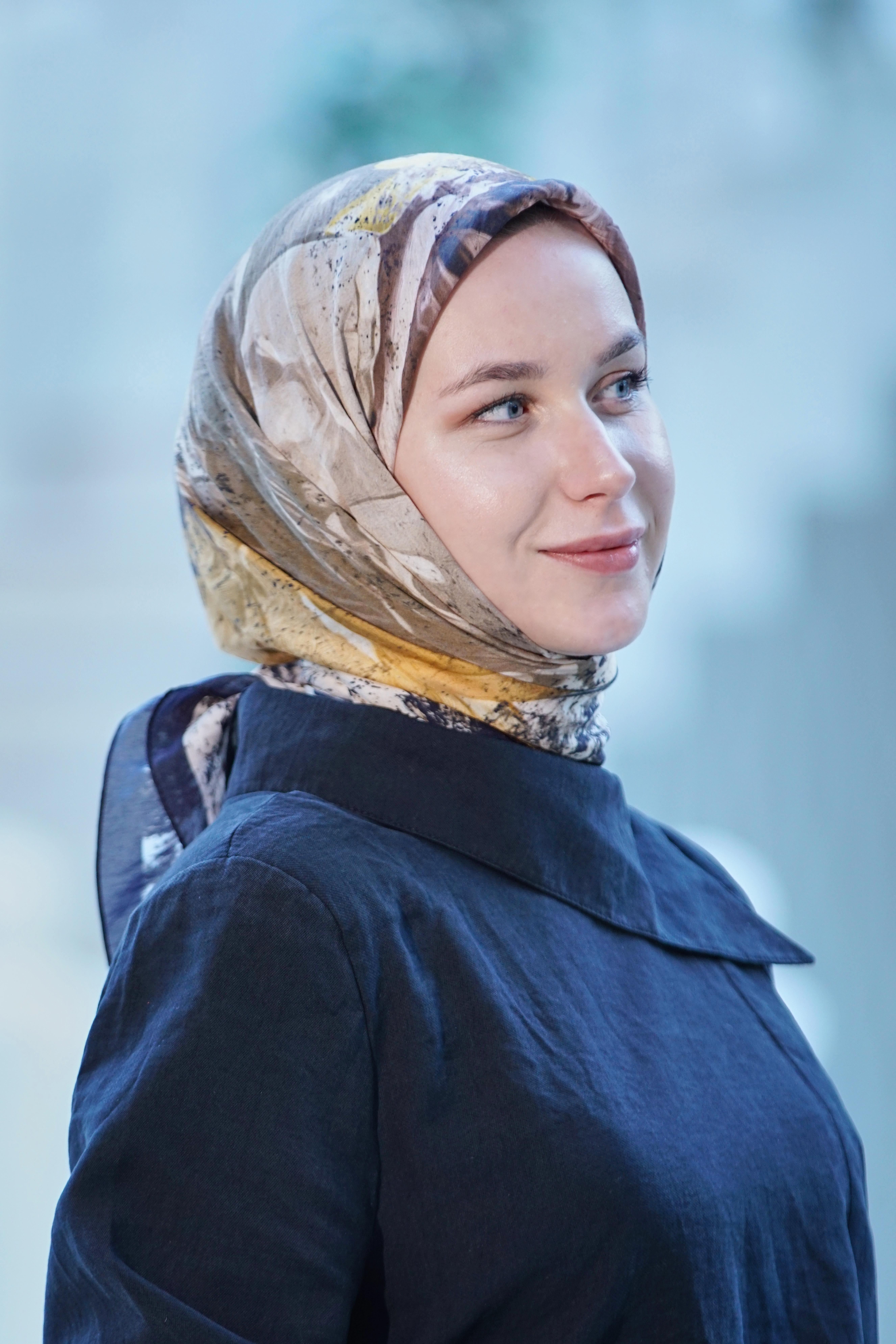 Loryan Scarf Dıamond Della Eşarp - Acı Kahve