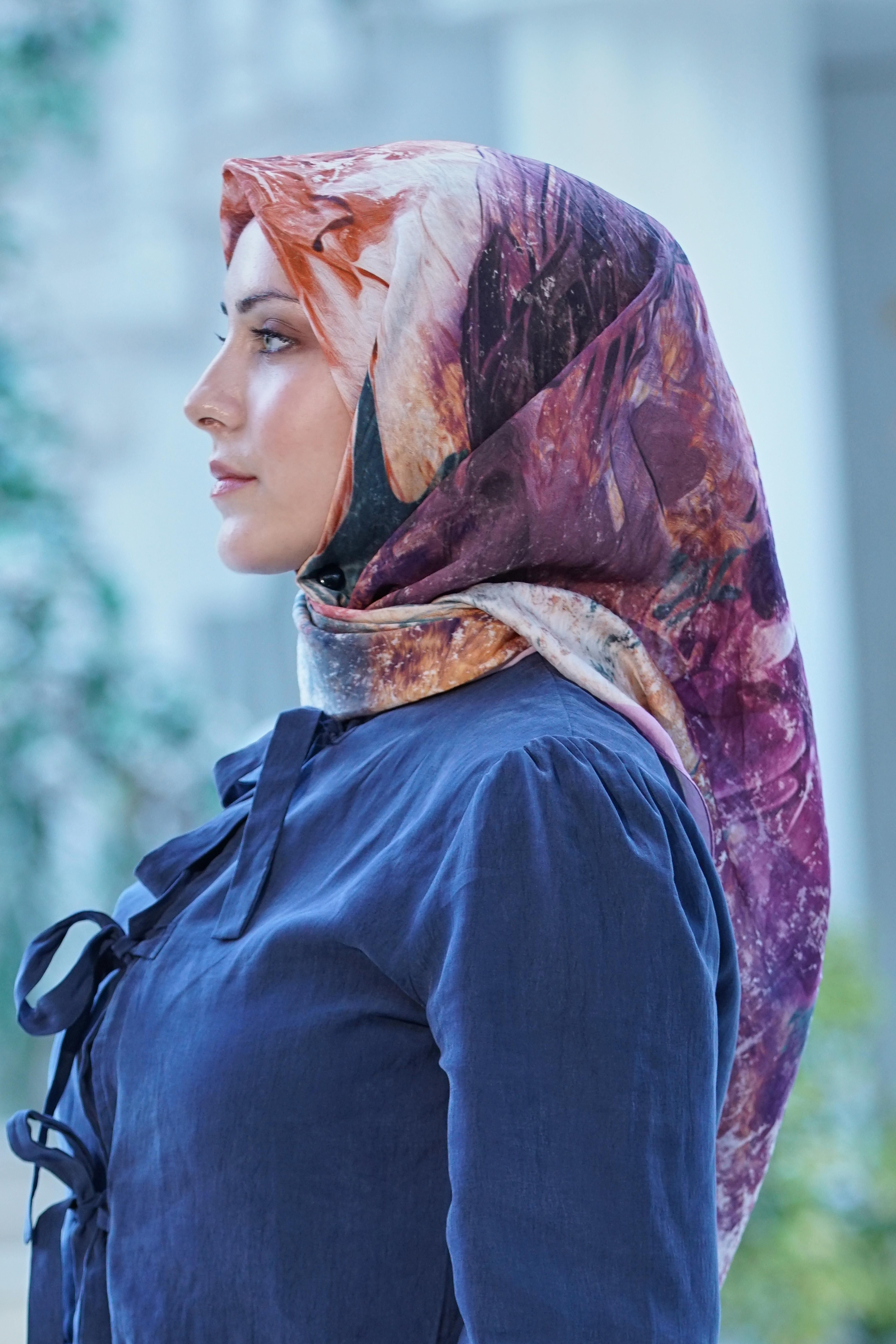 Loryan Scarf Dıamond Della Eşarp - Pembe