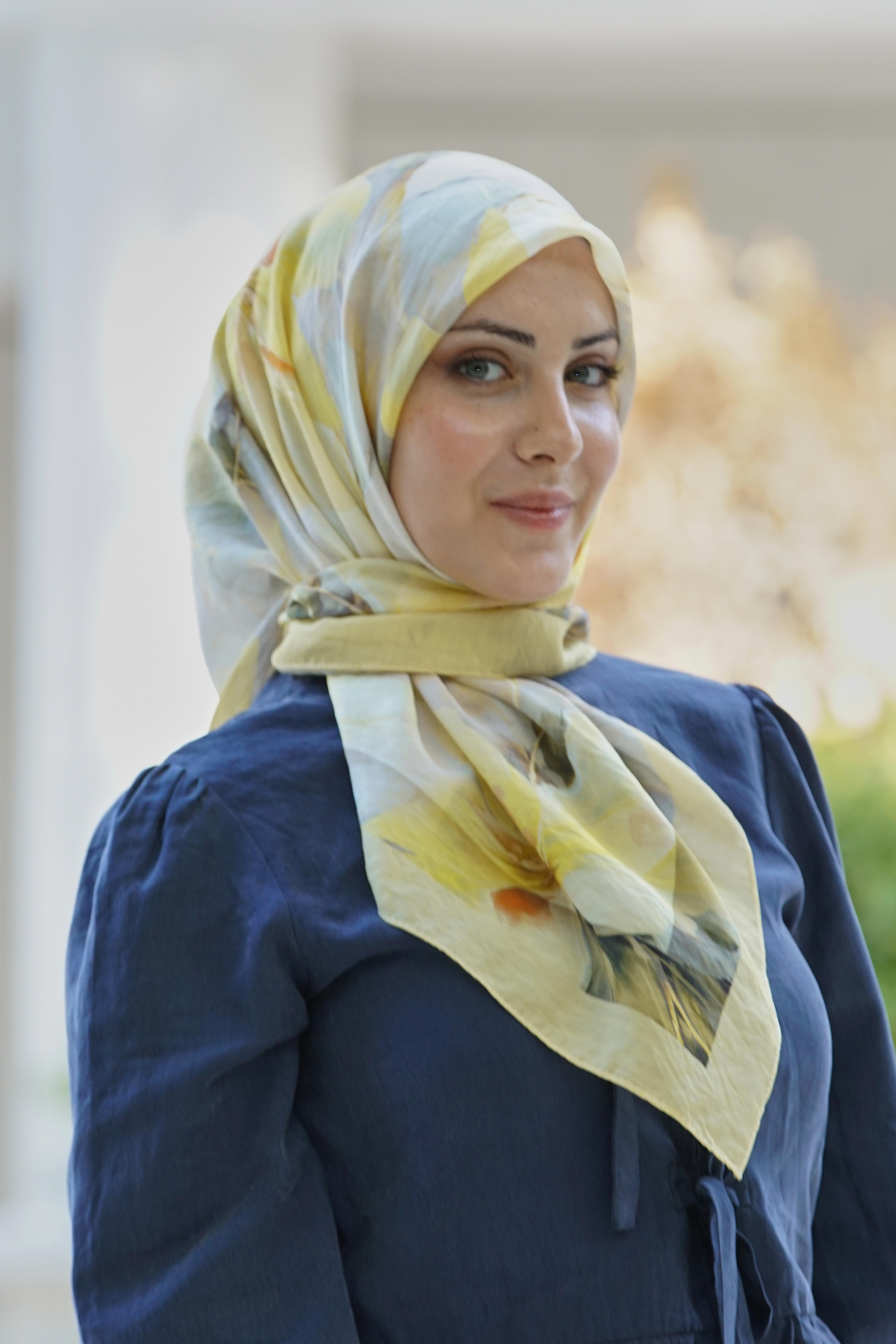 Loryan Scarf  Dıamond Elisa Eşarp - Sarı