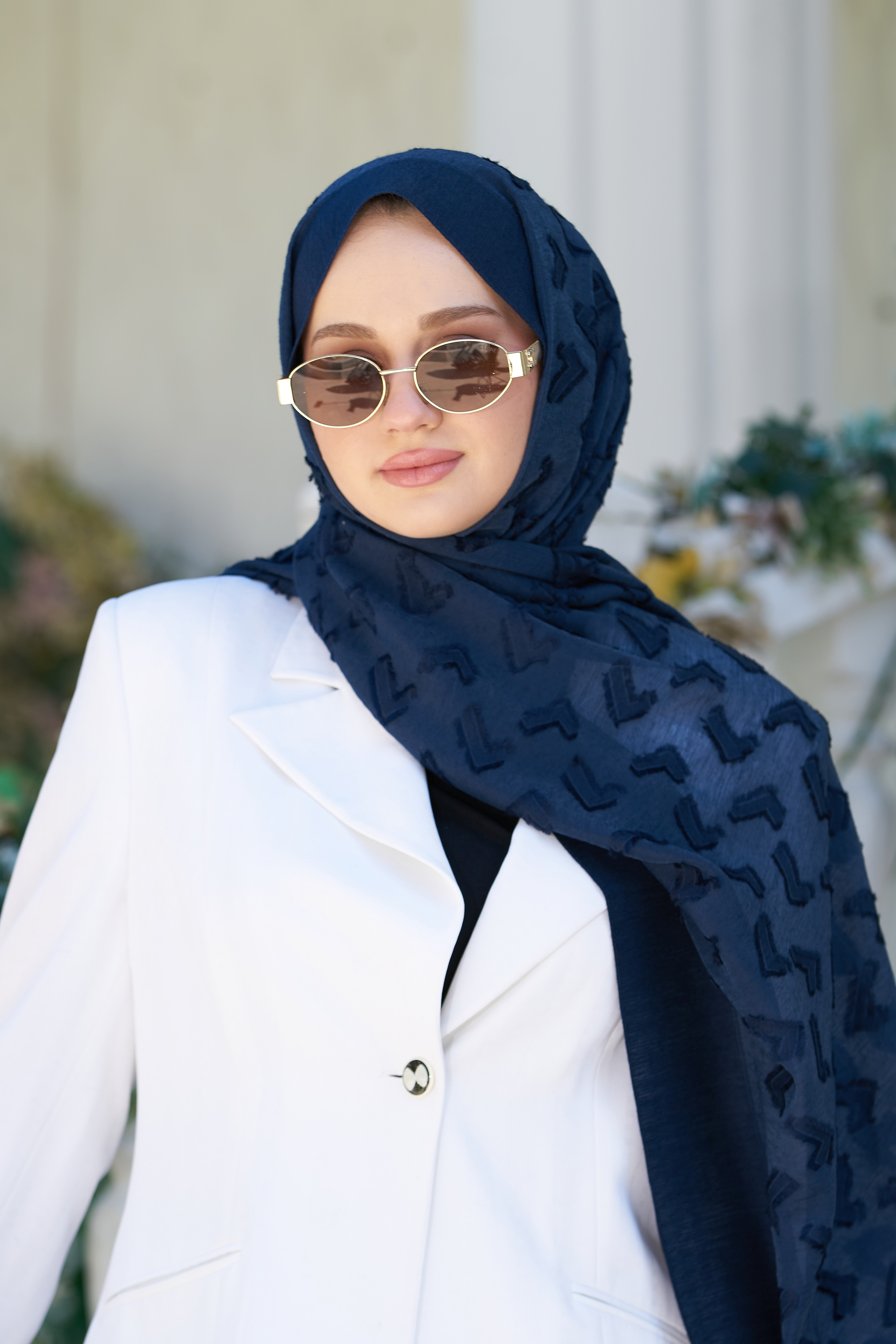 Loryan Scarf Lavin Liana Şal - Lacivert
