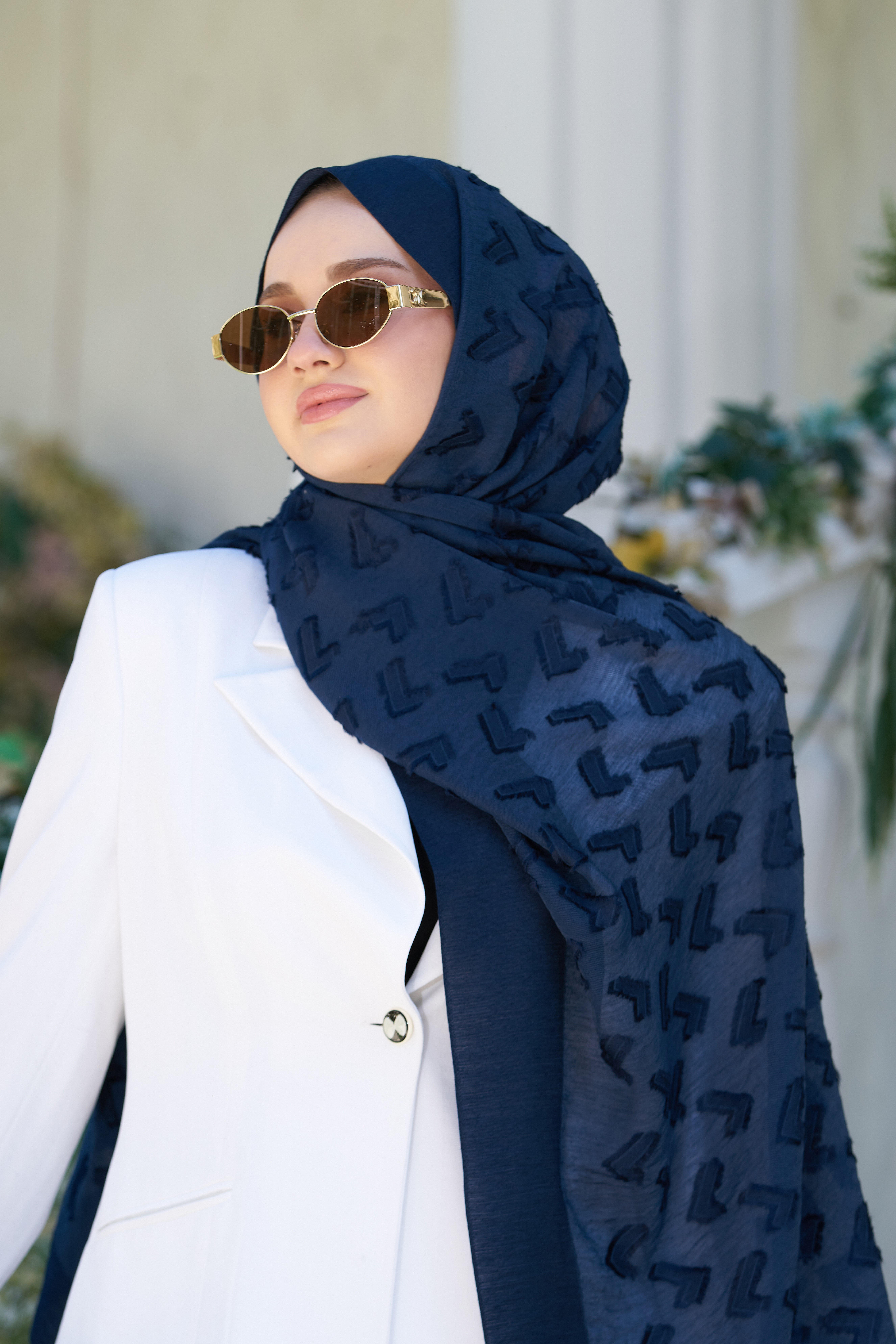 Loryan Scarf Lavin Liana Şal - Lacivert