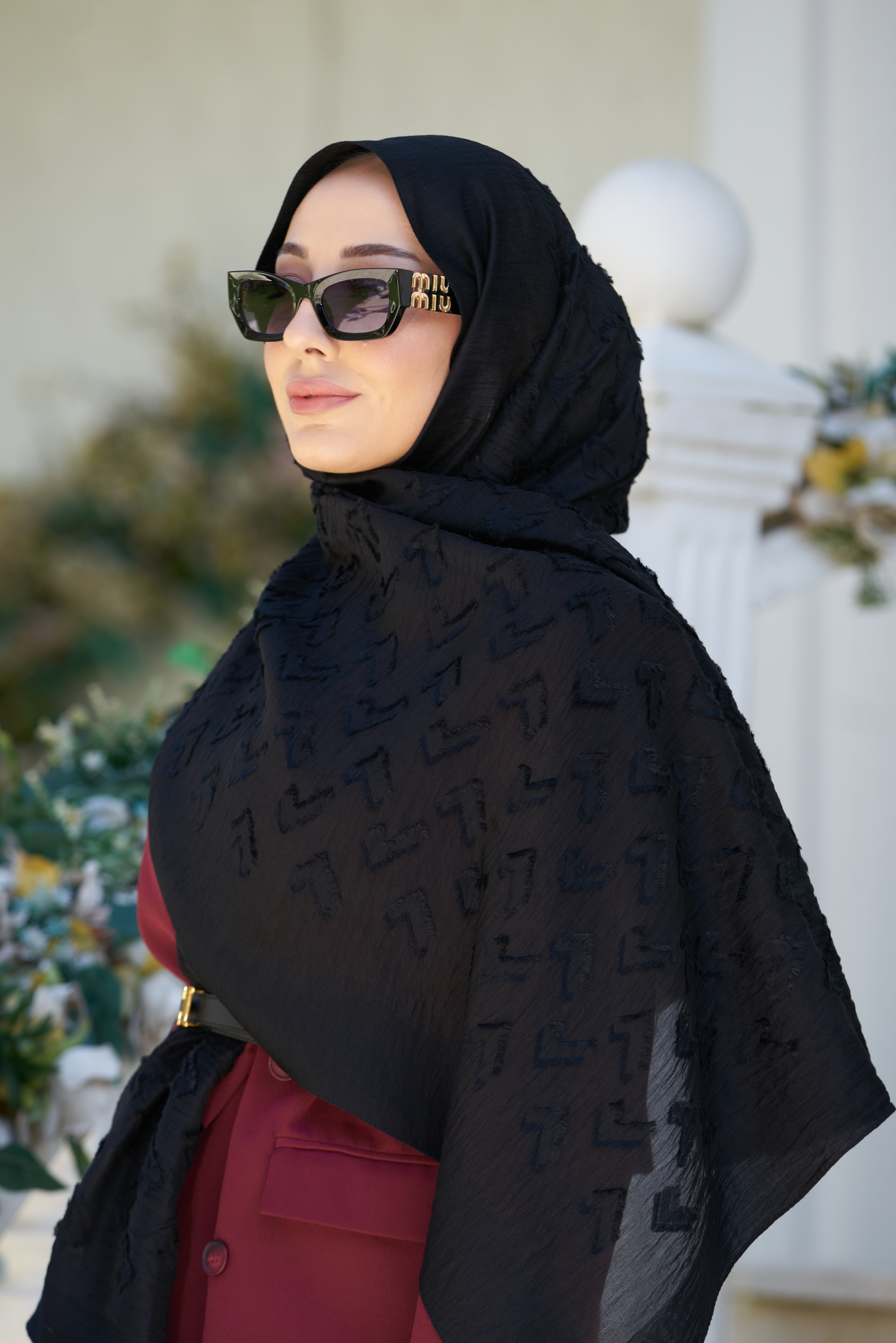Loryan Scarf Lavin Liana Şal - Siyah