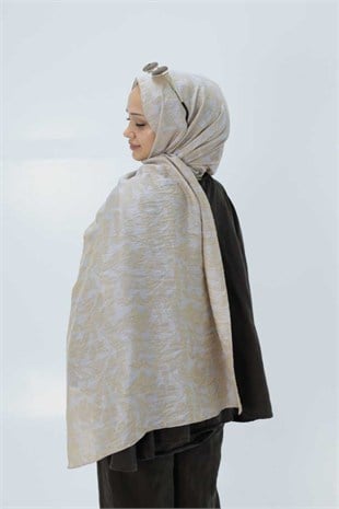 Aria Lotus Şal Bej - Taş