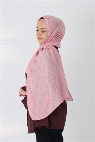 Aria Zincir Şal Şeker Pembe