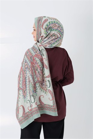 Diamond Mimoza Şal Mint