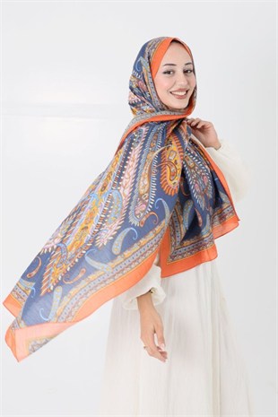 Diamond Mimoza Şal Somon 